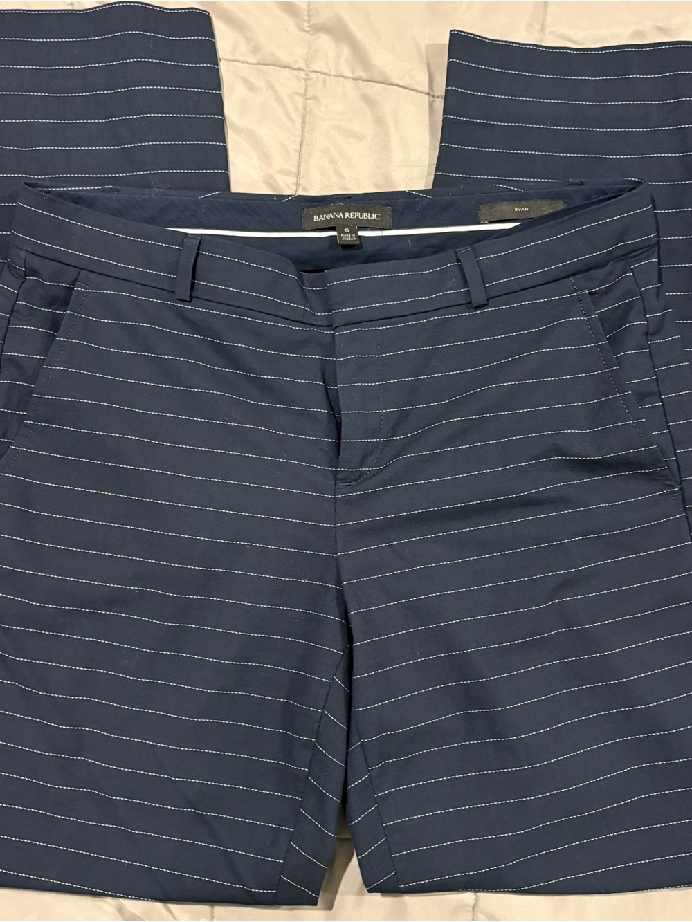 Banana Republic Women’s Striped Ryan Pants